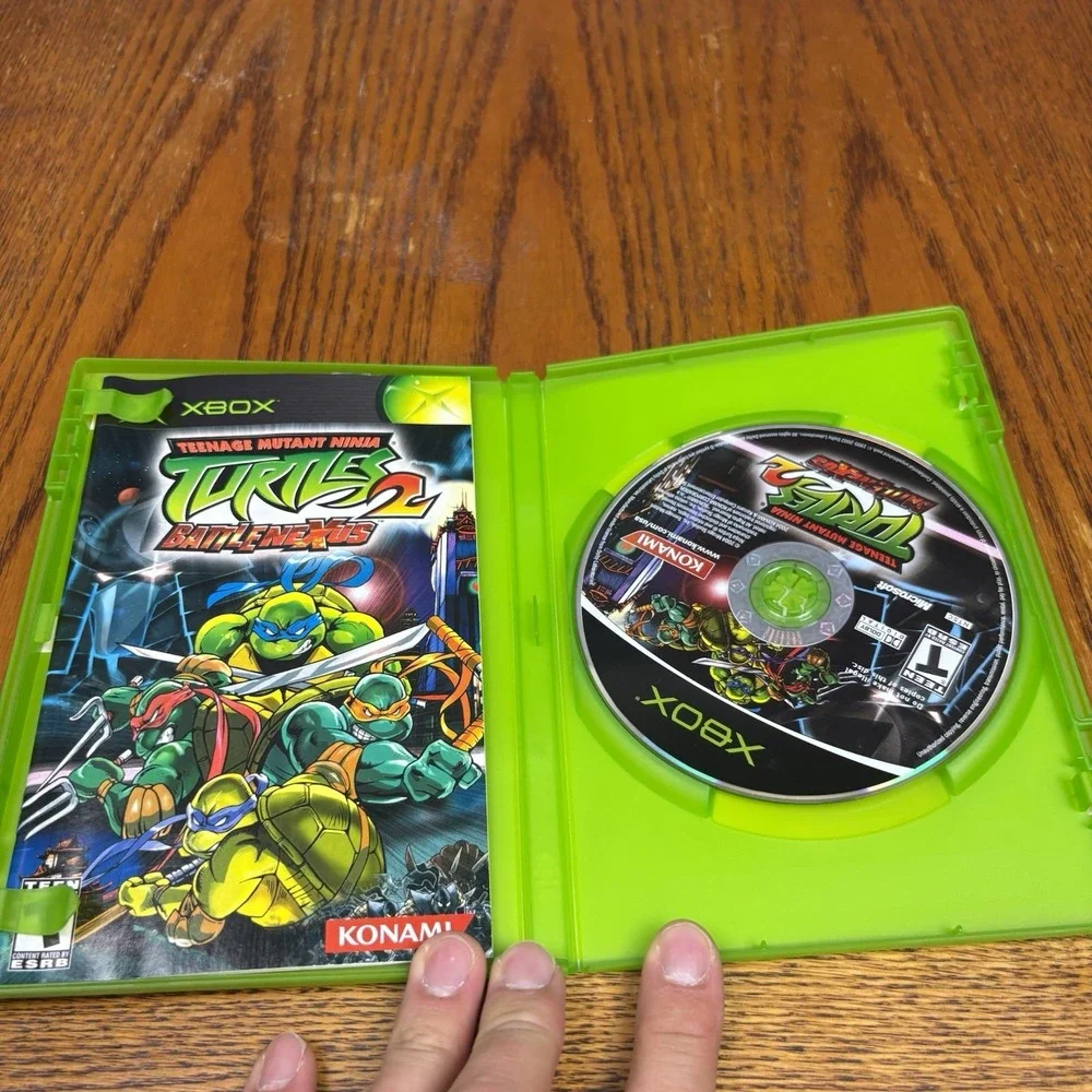 Teenage Mutant Ninja Turtles 2: BattleNexus Original Xbox CIB Complete Tested!